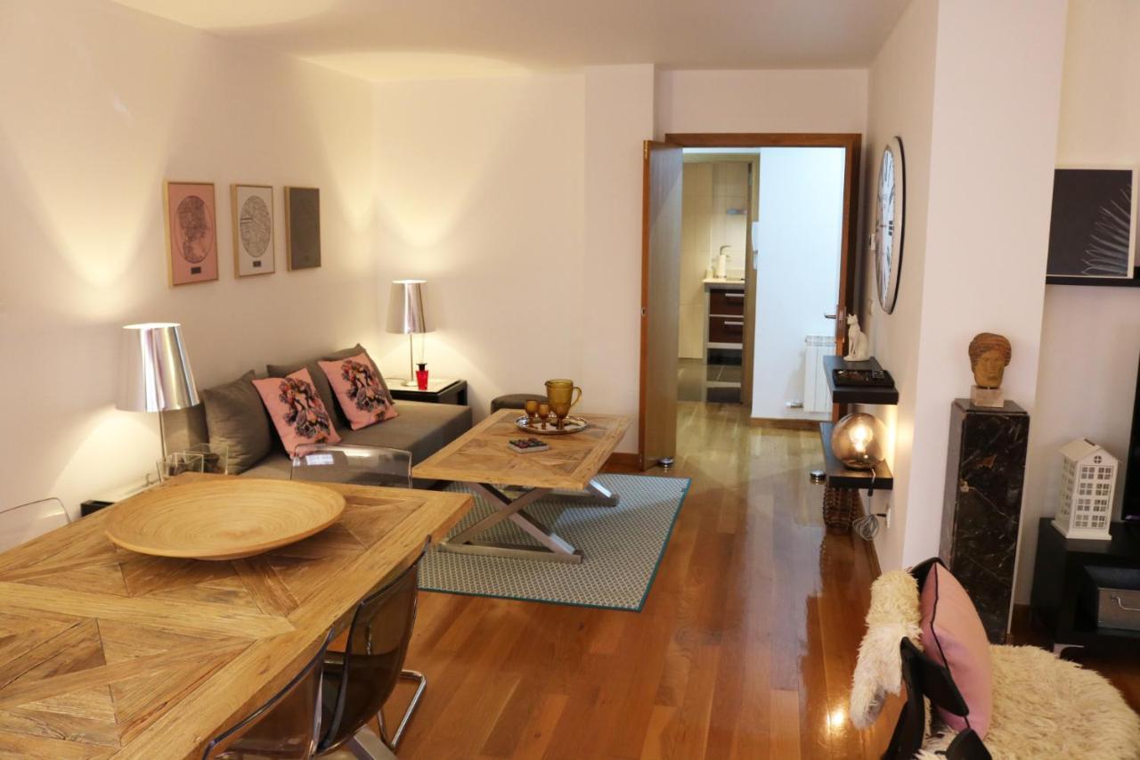 Impresionante Piso En El Centro De Pontevedra Con Terraza Y Parking Apartment Luaran gambar