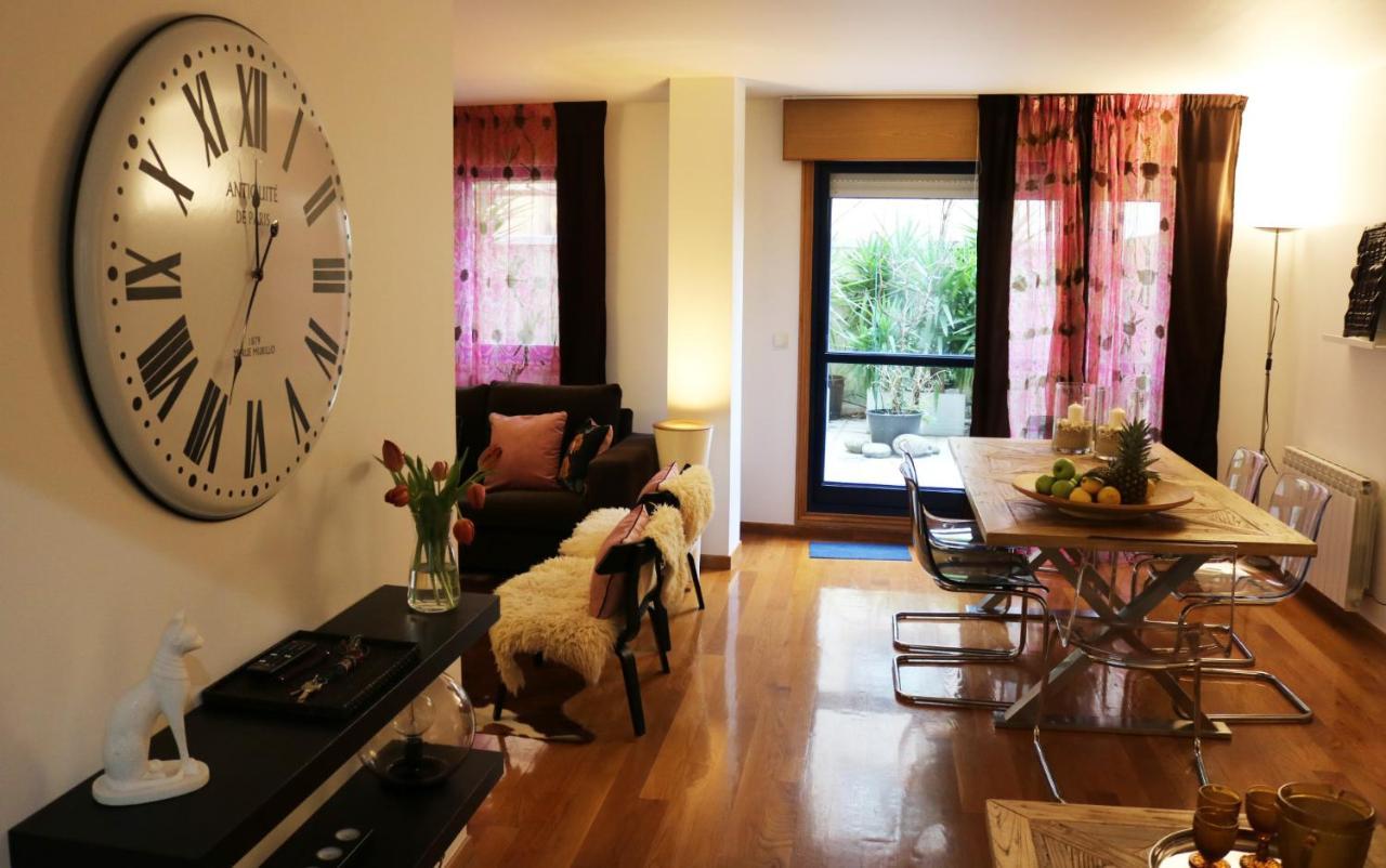 Impresionante Piso En El Centro De Pontevedra Con Terraza Y Parking Apartment Luaran gambar